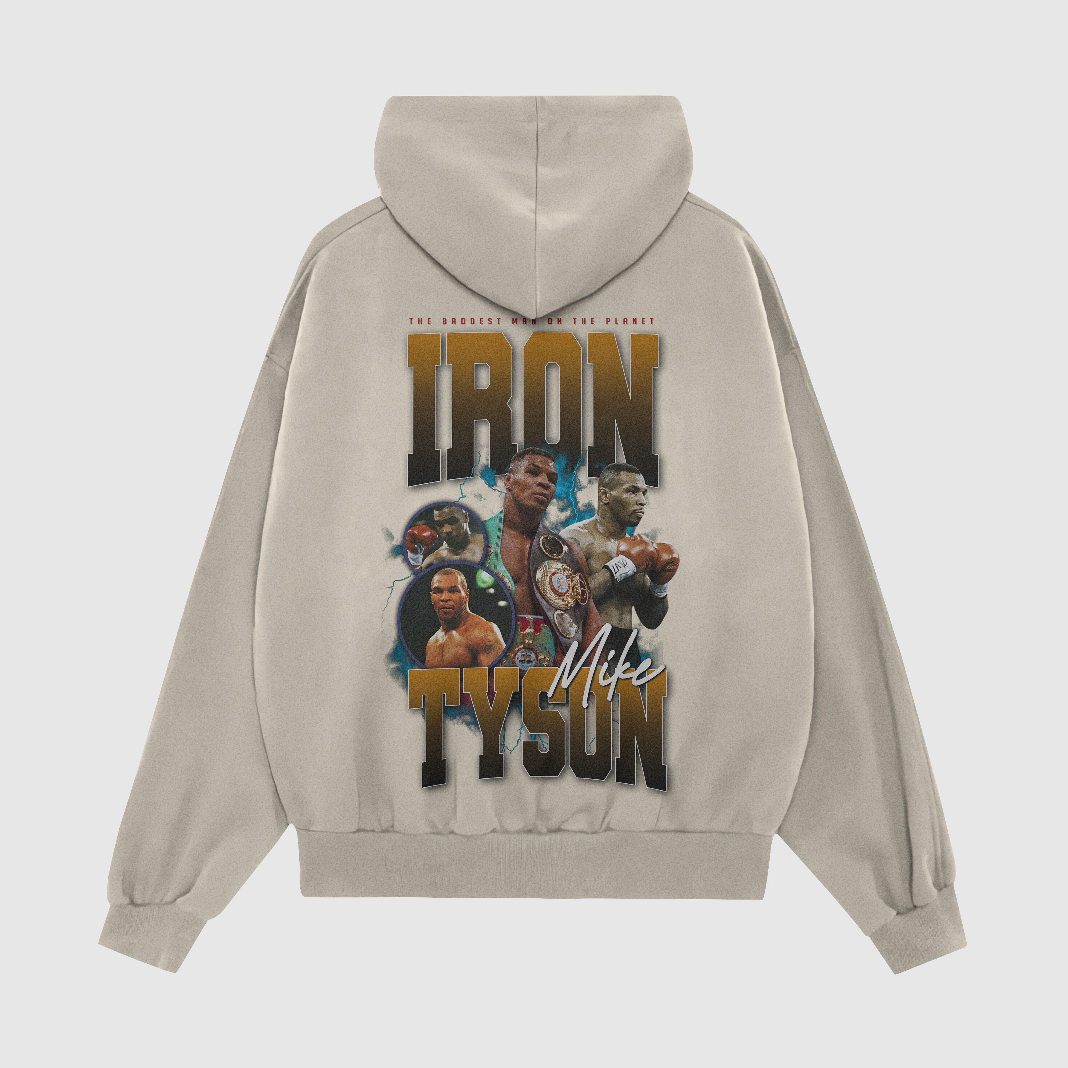 'IRON MIKE TYSON' OVERSIZED HOODIE